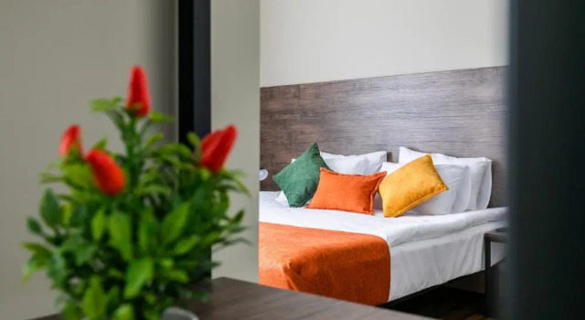 Двухместный номер Deluxe с балконом Boutique Hotel MOJO