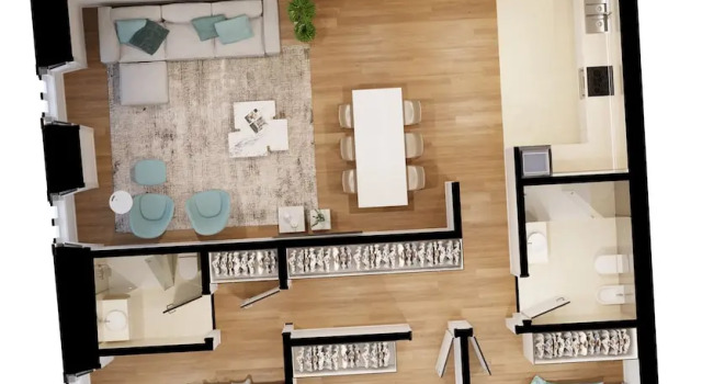 Апартаменты с 3 комнатами The Haus Santa Bárbara I Lisbon