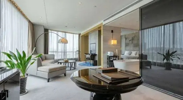 Люкс Executive с видом на озеро Wanda Realm Hotel Wuhu