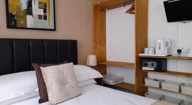 Standard Kahden hengen huone puutarhanäkymä Thurlestone Guest House