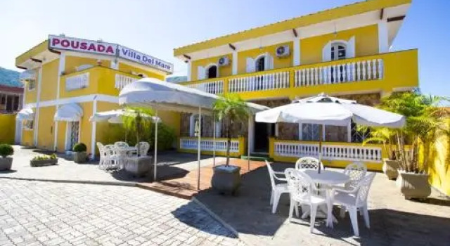 Pousada Villa Del Mare, Забронировать Вилла Отели Карагуататуба 3 звезды, 3*