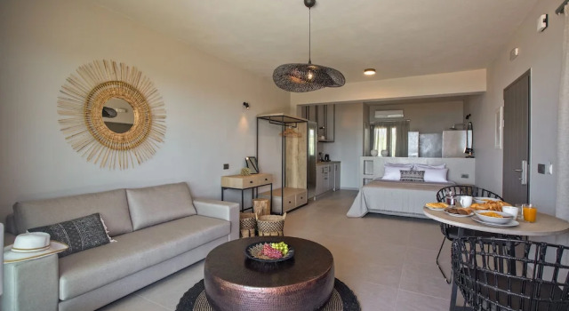 Люкс Deluxe Ammos Suite-Grand Blue Beach Residence