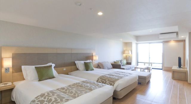 Двухместный номер Deluxe с видом на океан Moon Ocean Ginowan Hotel & Residence