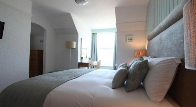 Executive- dobbelt værelse med havudsigt Best Western Hotel Bristol