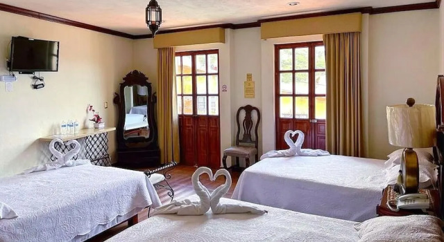 Семейный номер Standard с балконом и с видом на горы Hotel Hacienda Real