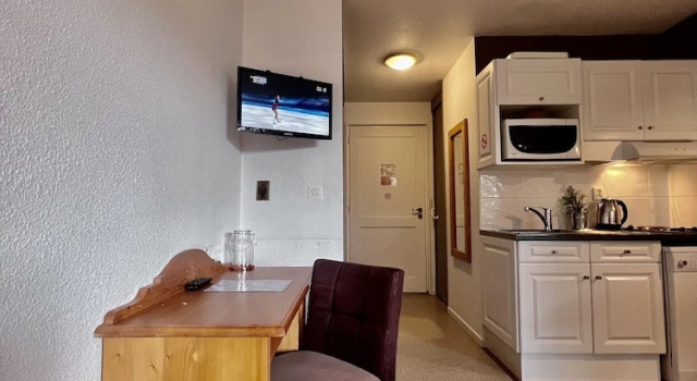 Студия Comfort с видом на горы Résidence Côté Chalet