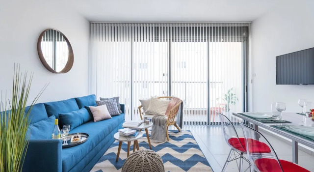 New Building in TLV Perfect location, Забронировать Апартаменты/квартира Тель-Авив Тель-Авивский округ, рядом с Пляж Бограшов