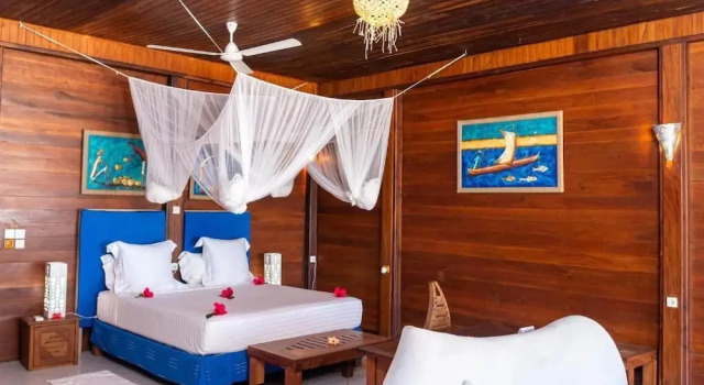 Бунгало Superior рядом с пляжем Sangany Lodge