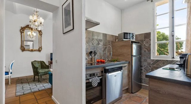 O podwyższonym standardzie apartament 1 sypialnia Château Hermitage de Combas