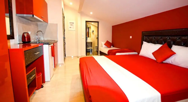 Studio in Paralia, With Wonderful sea View, Furnished Balcony and Wifi, Book Hotel Paralia 