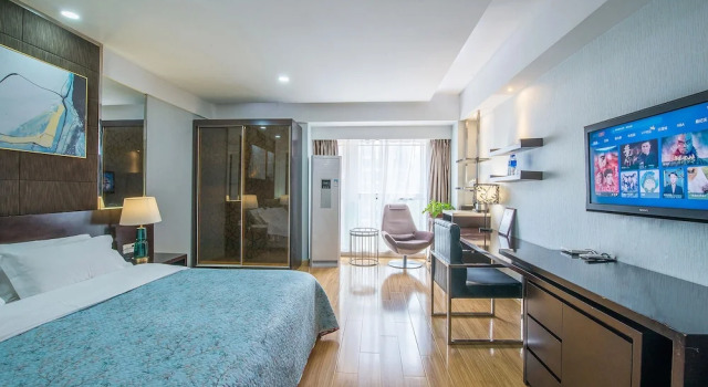 Двухместный номер Standard Nanjing Kaibin Apartment-Xinjiekou Kairun Branch