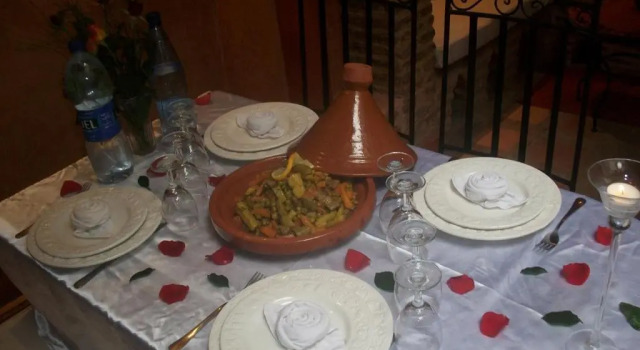 Люкс с красивым видом из окна Riad Le Plein Sud