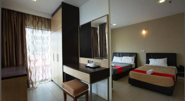 Четырёхместный номер Standard T Hotel Jalan Tar