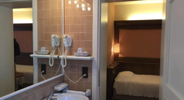 Двухместный номер Standard с балконом Hotel Ristorante La Lepre Bianca