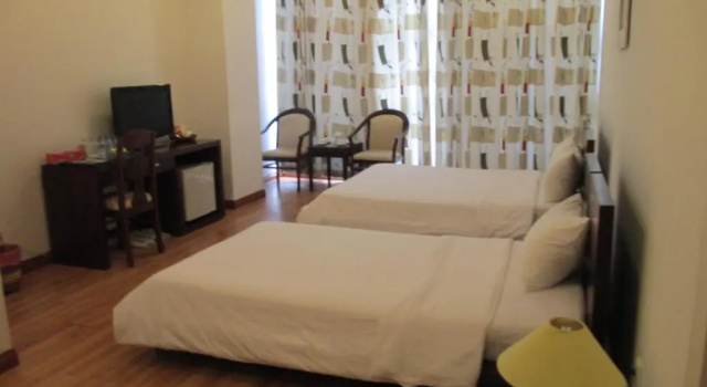 Трёхместный номер Deluxe с видом на город Kim Tho Hotel