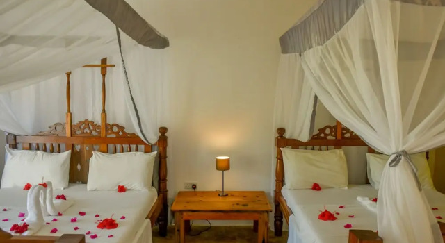 Номер Family с видом на море Tanzanite Beach Resort
