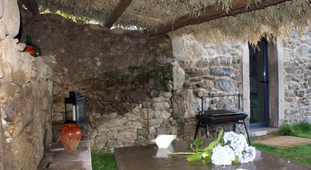 Коттедж Casa do Cebro Casa con piscina y jacuzzi privados