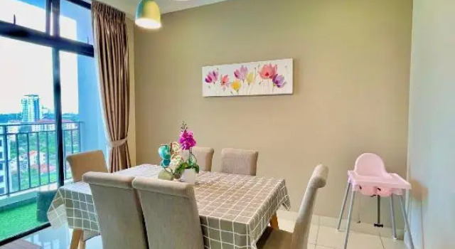 Citywoods 2B 2BR - JB Town 5mins HSA, CIQ, Mall - Wifi, Coway, Netflix, Varaa Hotelli Hotellit Johor pysäköinnillä, Pysäköinti