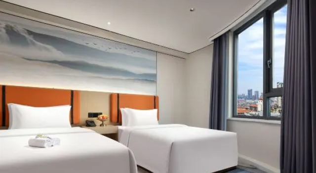 Deluxe családi lakosztály a városra néző kilátással Wandai Hotel