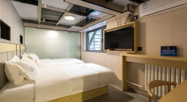 Двухместный номер Comfort Dequan Chaoyang Park Hotel, near SOLANA