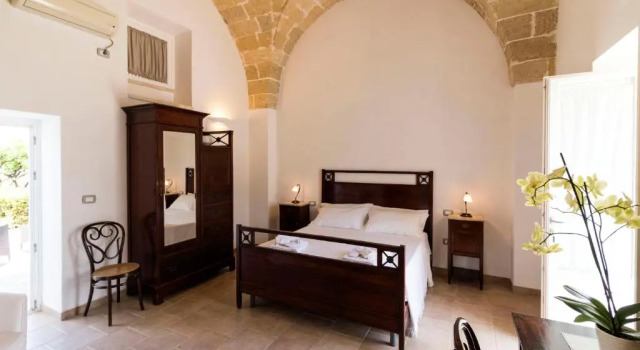 Апартаменты c 1 комнатой с видом на сад Masseria Carignani