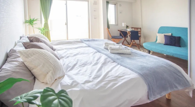 Полулюкс HOYOU Suite Residence Osaka Ashiharabashi Station Front