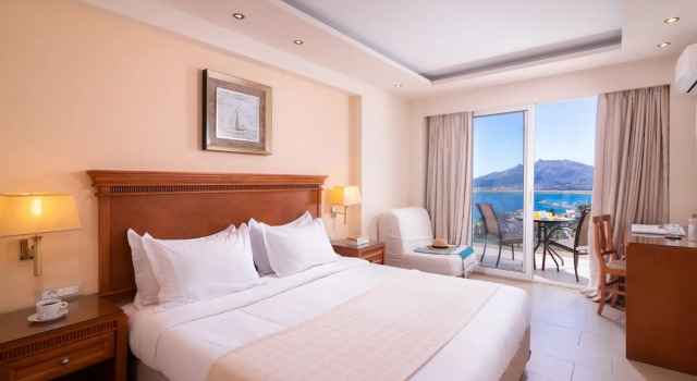 Двухместный номер Deluxe с видом на море Avalon Palace Hotel