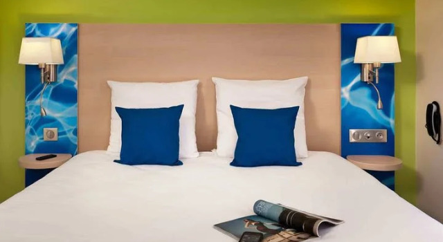Кровать в общем номере ibis Styles Paris Maine Montparnasse