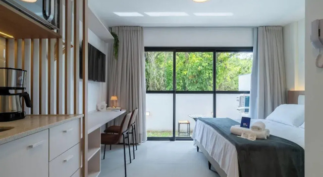 Studios Modernos a 150m da Lagoa da Conceição - LSTs II, Забронировать Апартаменты/квартира Lagoa da Conceicao Флорианополис, рядом с Conceição Pond