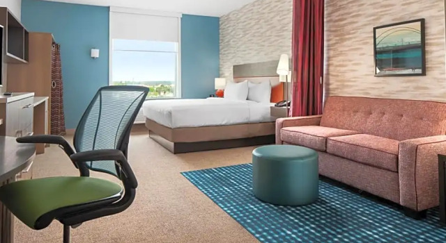 Двухместная студия-люкс Hearing Accessible Home2 Suites By Hilton Rowlett Rockwall Marina