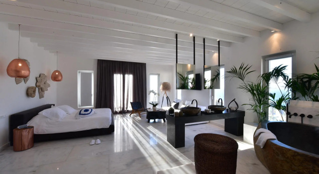 Hermes Mykonos Hotel, Забронировать Отель Миконос остров Миконос, рядом с Glam Club