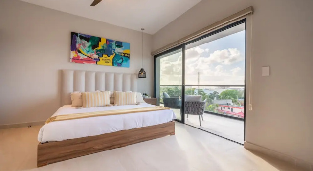 3 Bedrooms Royal Penthouse room with balcony and with ocean view Kippal - Modern Oasis - ApartHotel