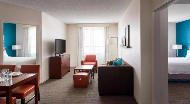 Люкс с 2 комнатами Residence Inn by Marriott Las Vegas Hughes Center