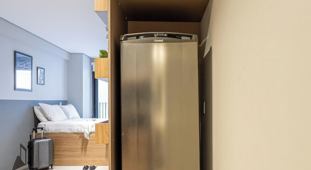 Студия Standard Next Home Design by Viva - Apartamentos em prédio próximo ao Parque do Ibirapuera