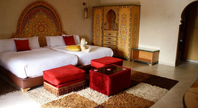 Camera quadrupla Deluxe Riad Noumidya