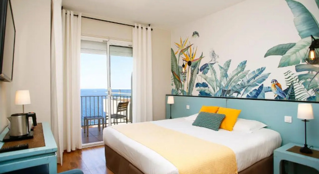 Двухместный номер Standard с балконом и с видом на море Le Saint Erasme, Hotel Eco Friendly