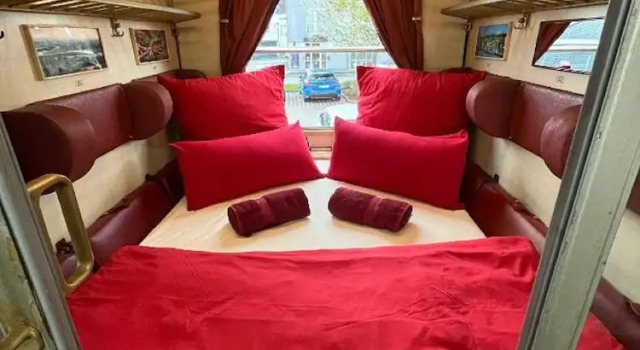 Übernachtung im nostalgischen Bahnwaggon, Varaa Matkakoti Hotellit Baijeri pysäköinnillä, Pysäköinti