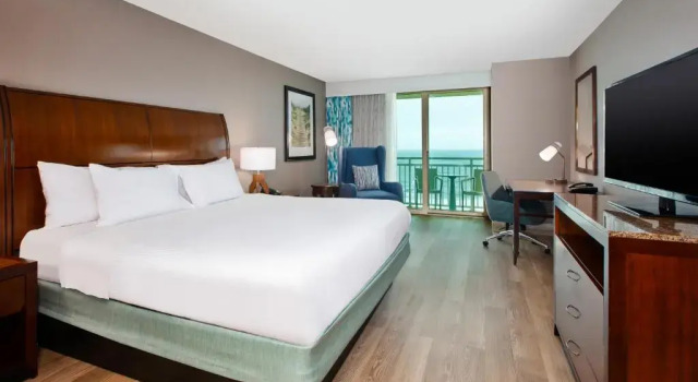 Двухместный номер oceanfront Hilton Garden Inn Virginia Beach Oceanfront
