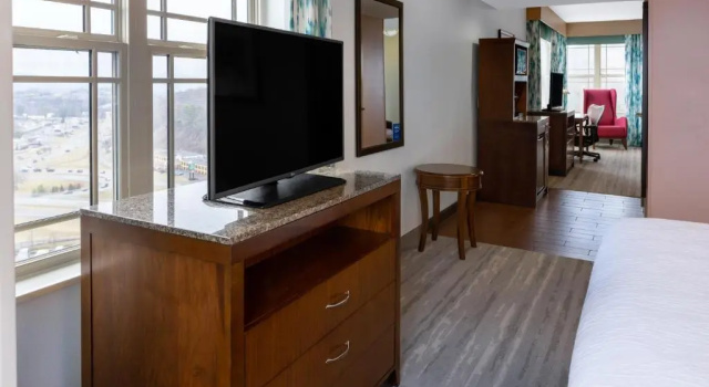 Люкс с видом на горы Hilton Garden Inn Roanoke