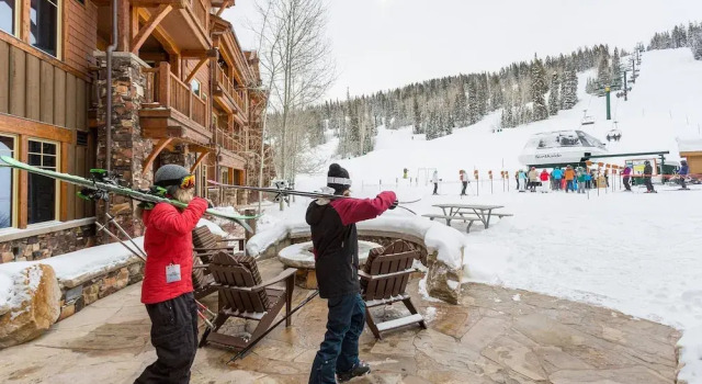 Студия Grand Lodge - 1 Bedroom Studio #204 - Ski-in/ski-out by Deer Valley Resort