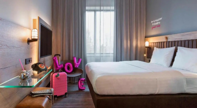Двухместный номер Moxy Sleeper Moxy Katowice Airport