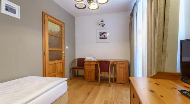 Номер Standard Hotel a restaurace U Vychopňů