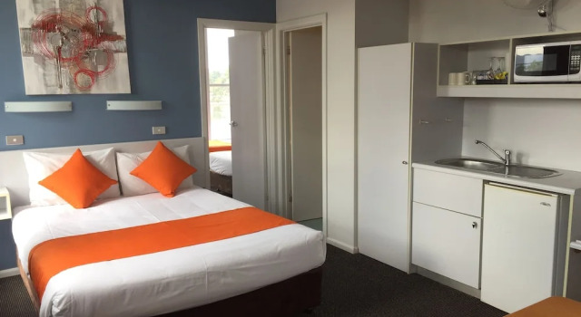 Студия с 2 комнатами Waterfront Lodge Motel