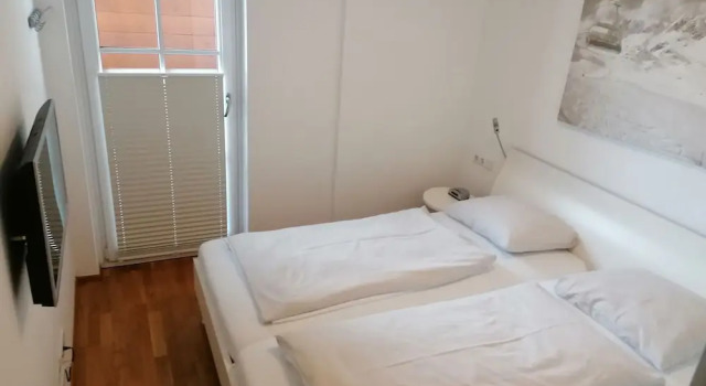 Апартаменты Comfort с 2 комнатами с балконом и с видом на город Komfort Appartements serviced by Auhof