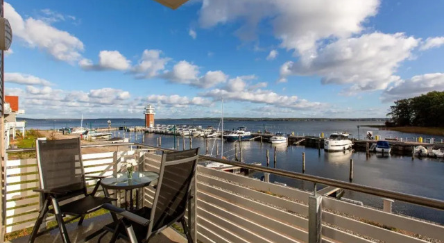 Апартаменты 4 Zimmer Maisonette 3 Balkone optional Bootsliegeplatz Haus 6 A6