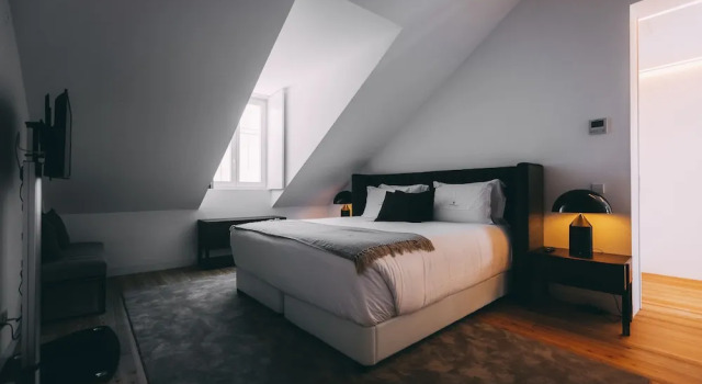 Номер Standard Пентхаус с 2 комнатами с балконом и с видом на город Torel Palace Lisbon