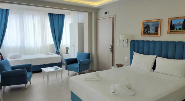 Номер Deluxe Light Blue Hotel