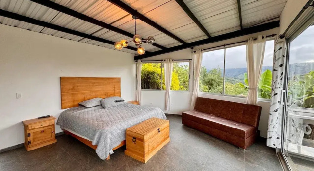 Номер Cabin Luxury с видом на сад Alto del sion  peñol guatape