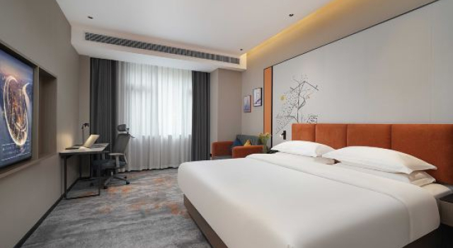 Семейный люкс Deluxe с 2 комнатами Vienna International Hotel (Suzhou University Town Yuexi subway station store)