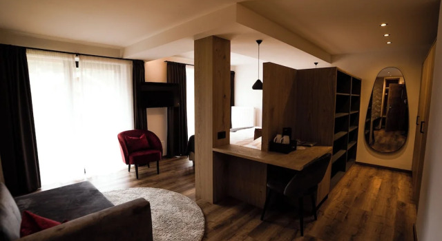 Номер Standard с балконом и с красивым видом из окна Freina Mountain Lifestyle Hotel